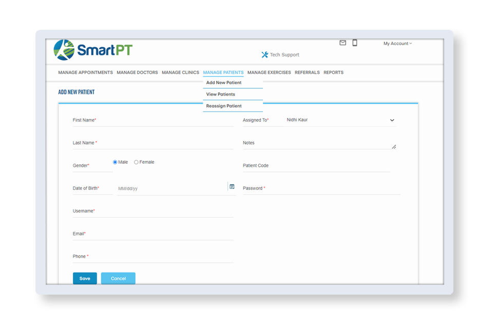 Digital Patient Intake